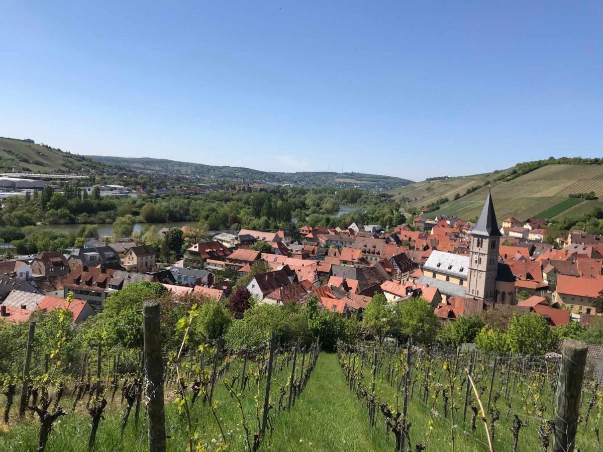 Ferienwohnung Am Weinberg Randersacker Buitenkant foto